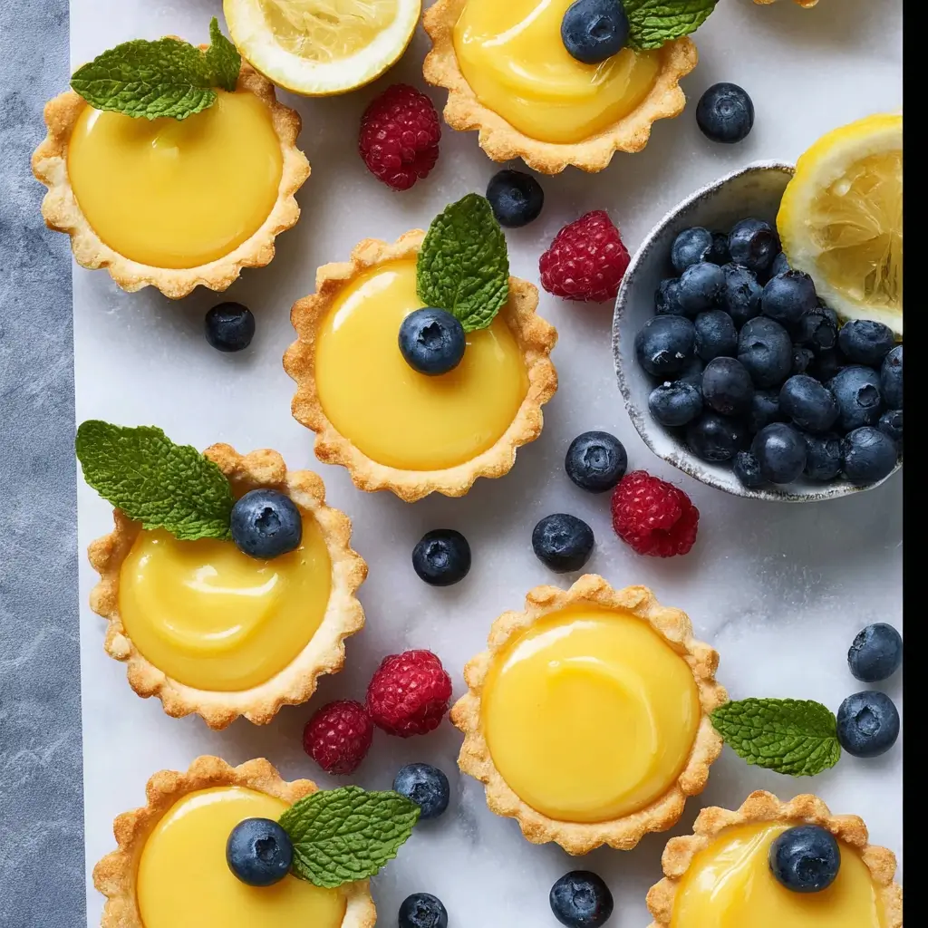 Mini Lemon Curd Tarts