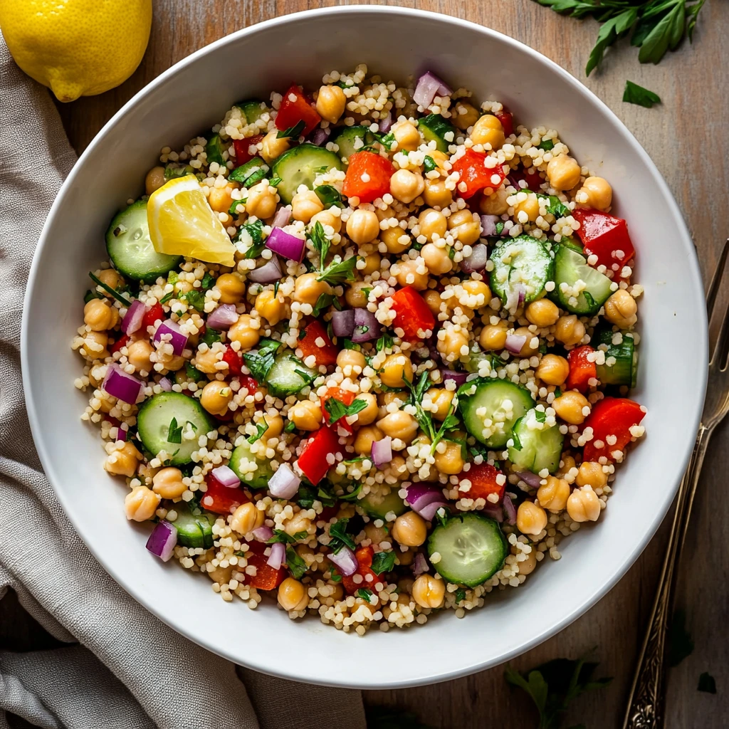 Couscous-chickpea-salad