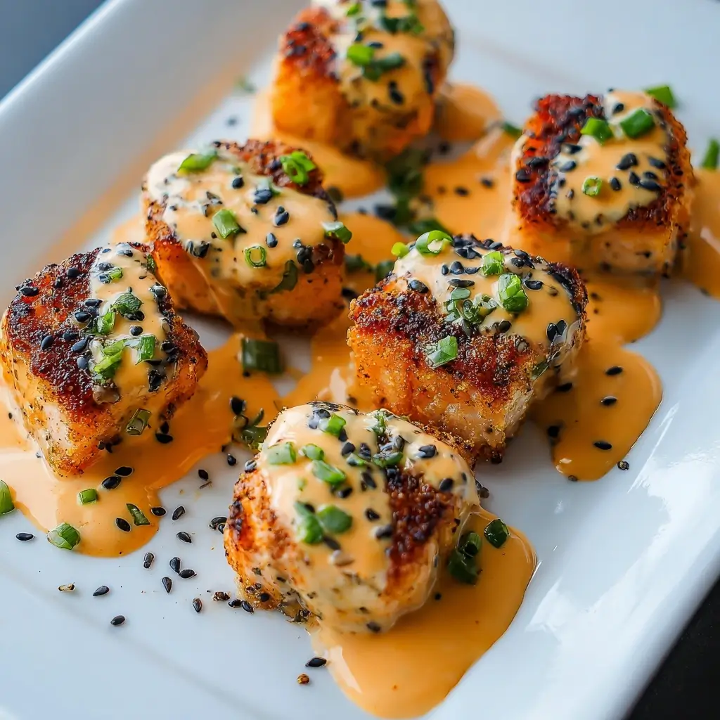Bang Bang Salmon Bites Recipe