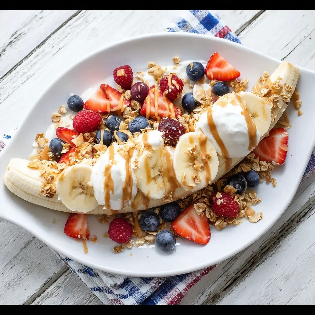 Breakfast Banana Split
