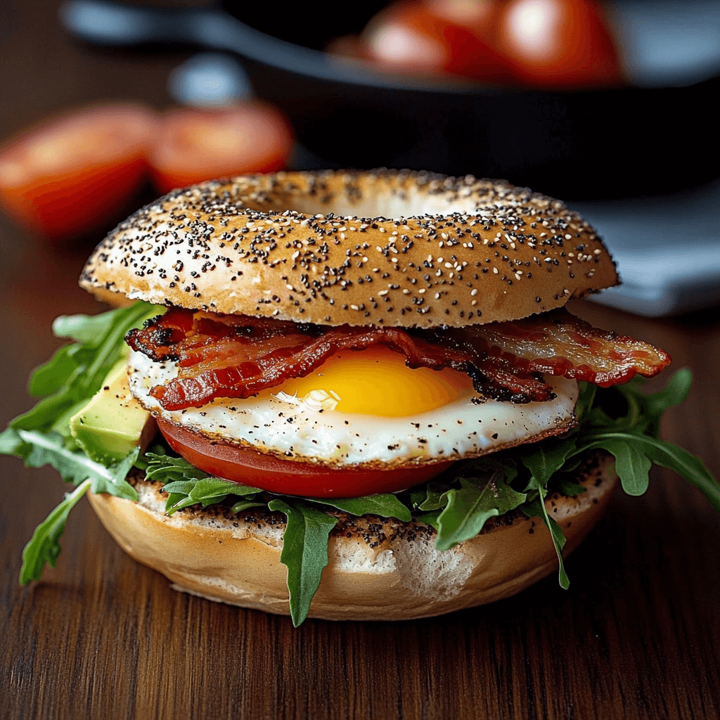California BLT Egg-in-a-Hole