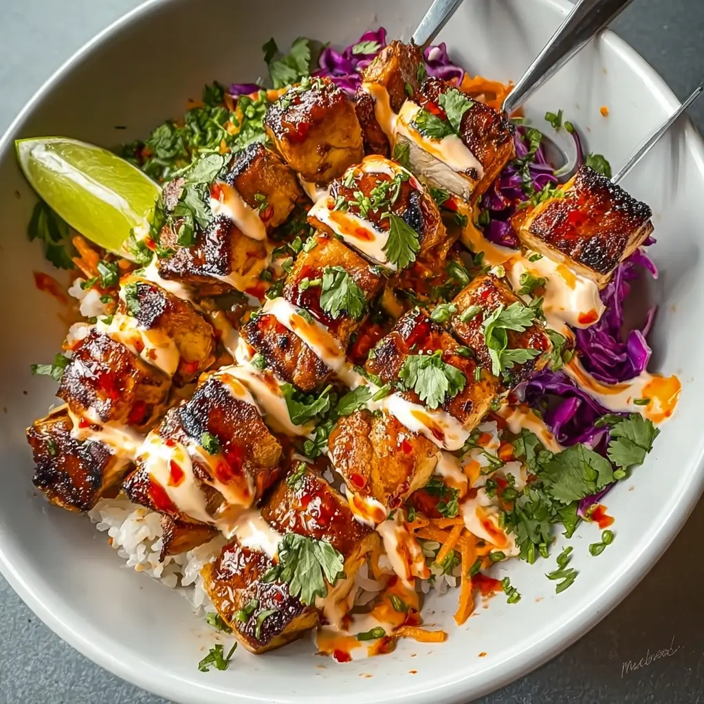 Sweet Chili Chicken Bowl Recipe