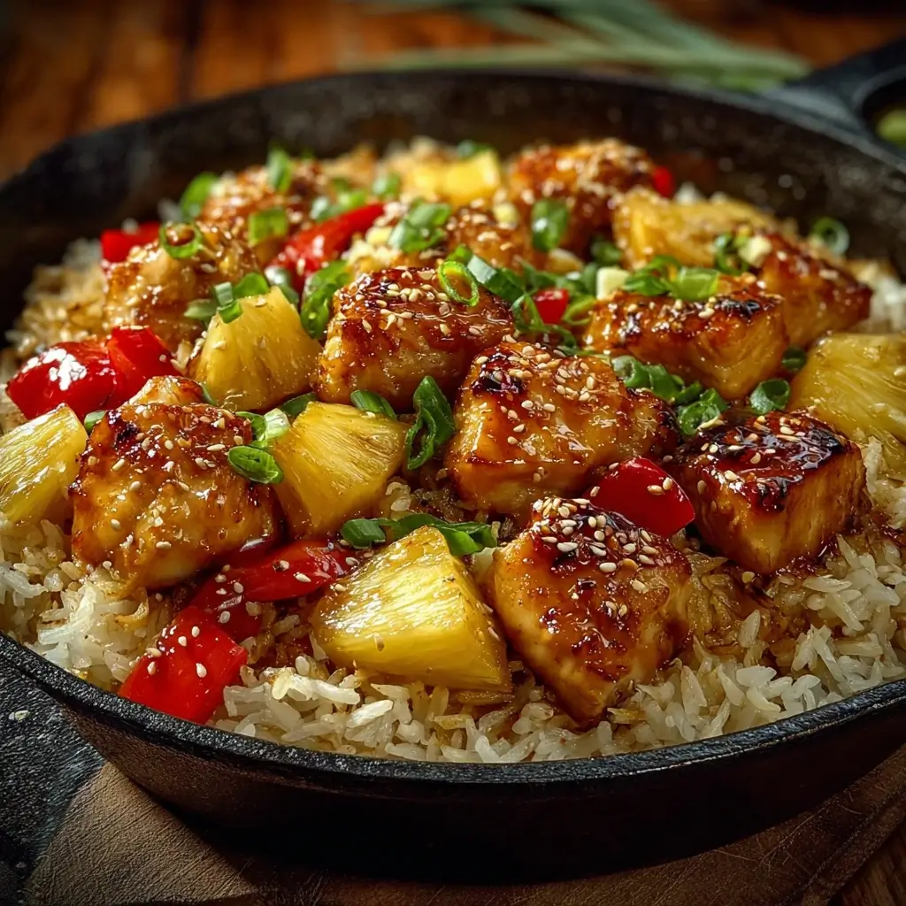 Pineapple Chicken Rice