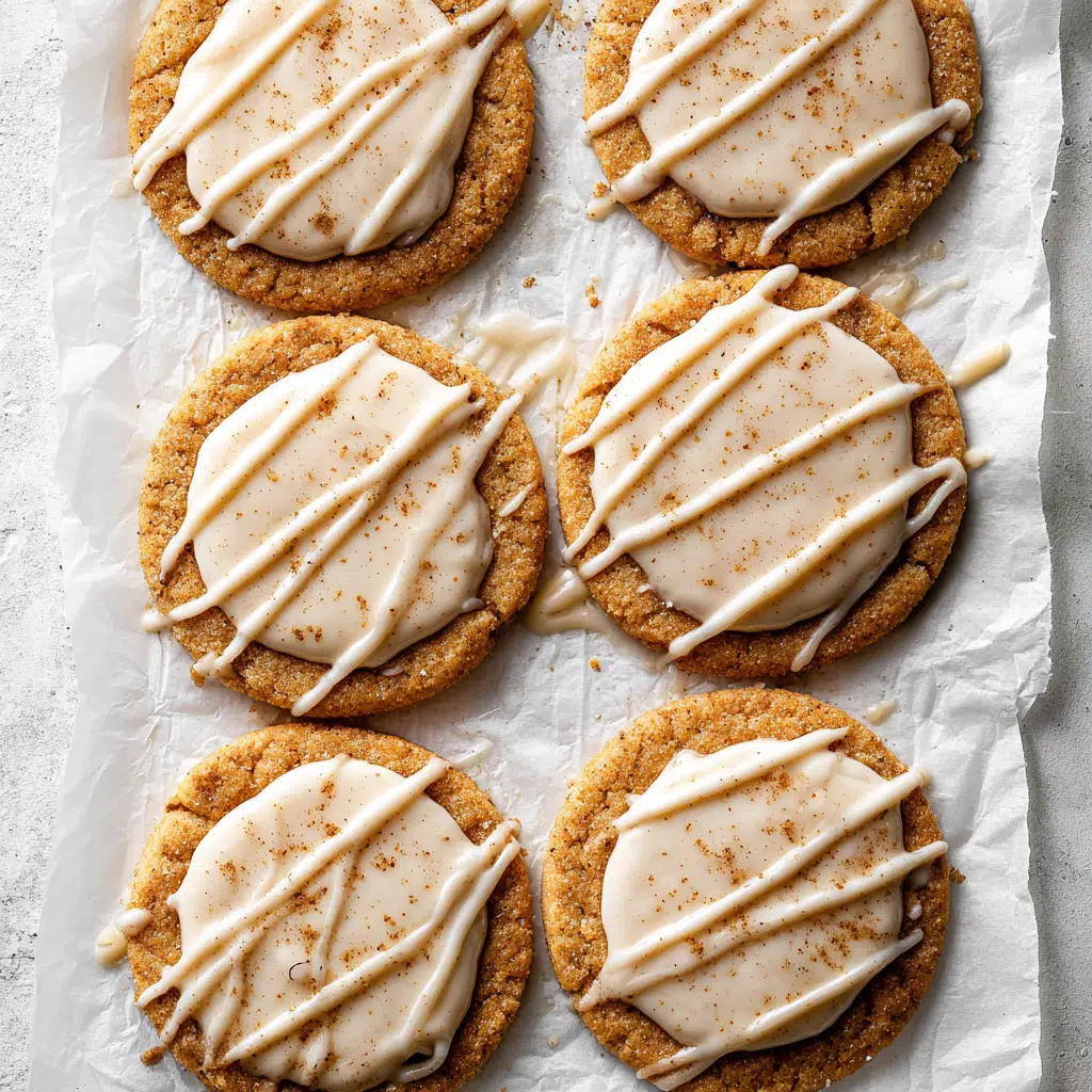 Frosted Brown Sugar Cinnamon Pop Tart Cookies
