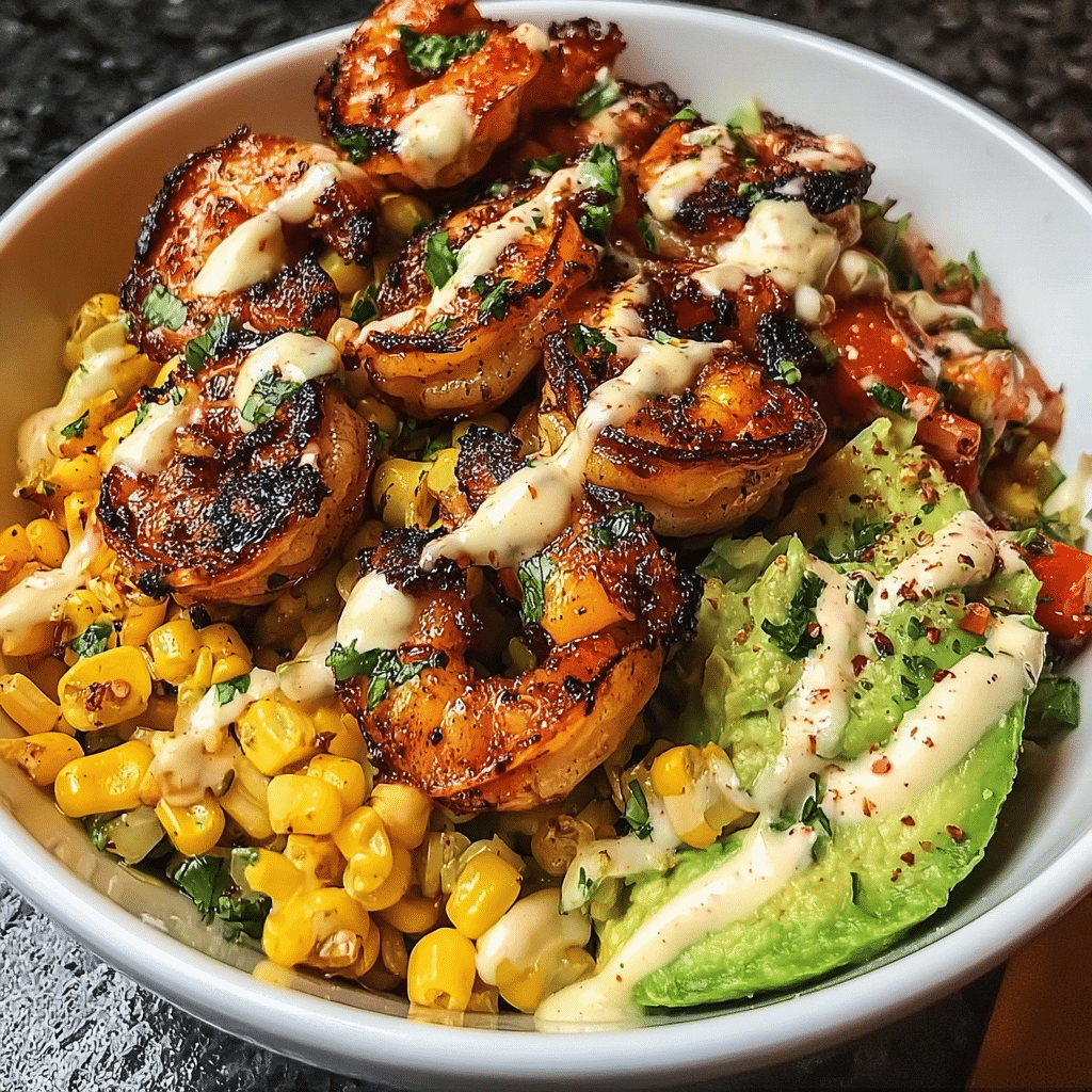 Grilled Shrimp Bowl