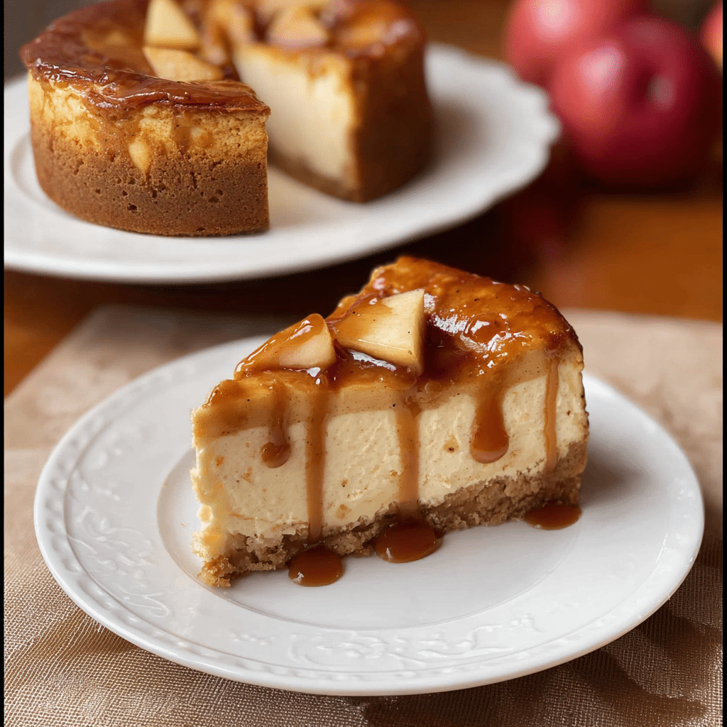 Apple Cider Cheesecake