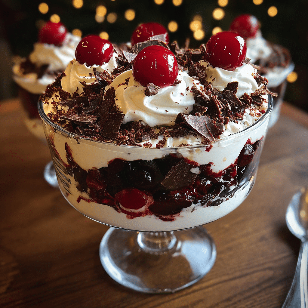 Black Forest Trifle Recipe