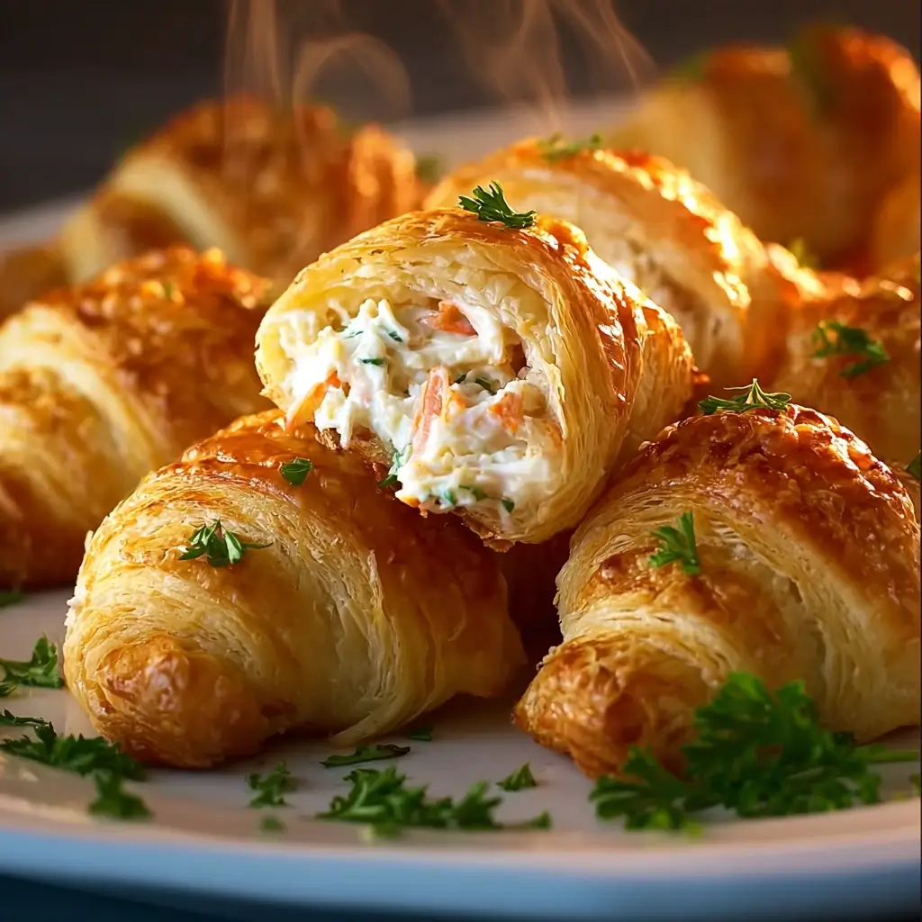 Crab Crescent Bites
