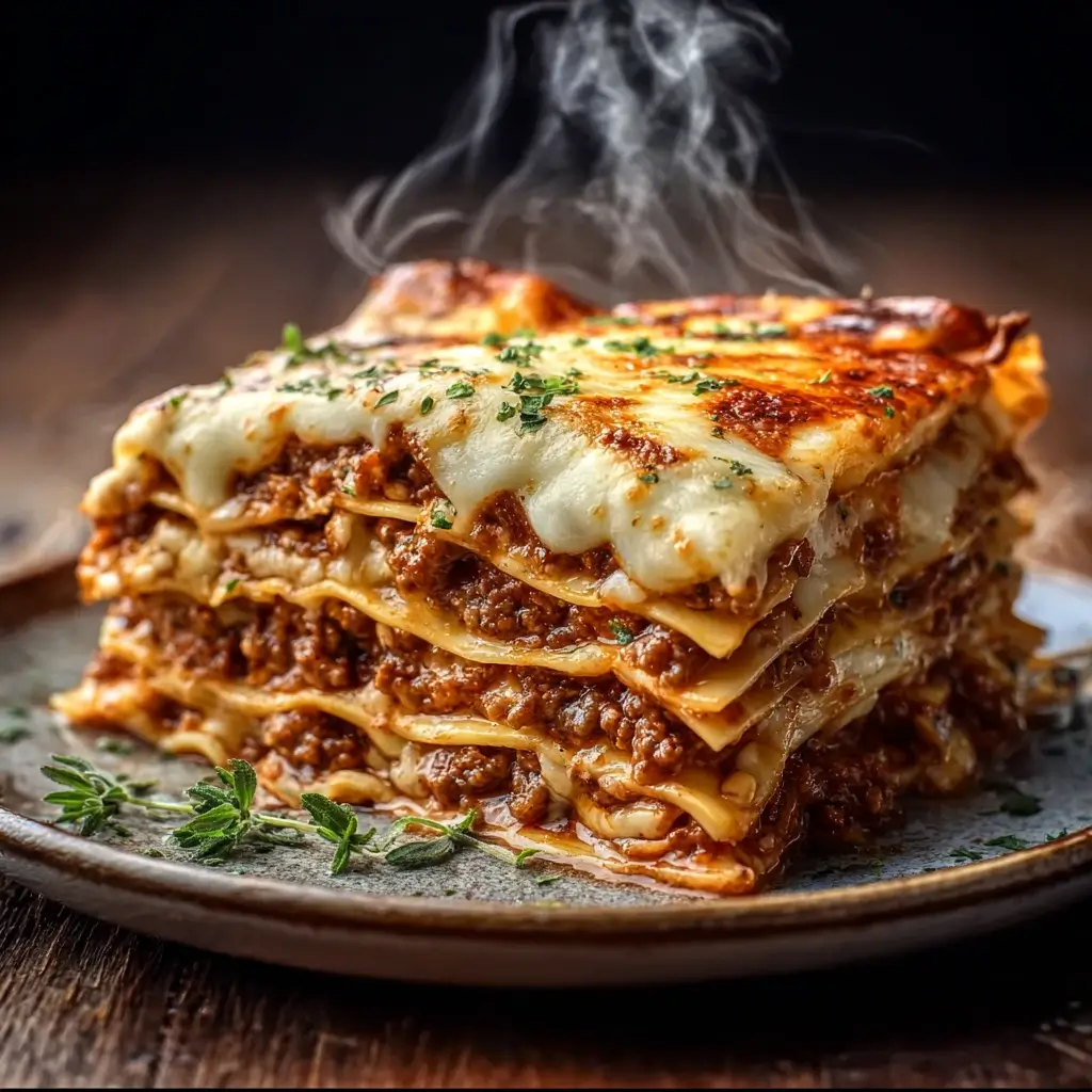 Easy homemade lasagna recipe