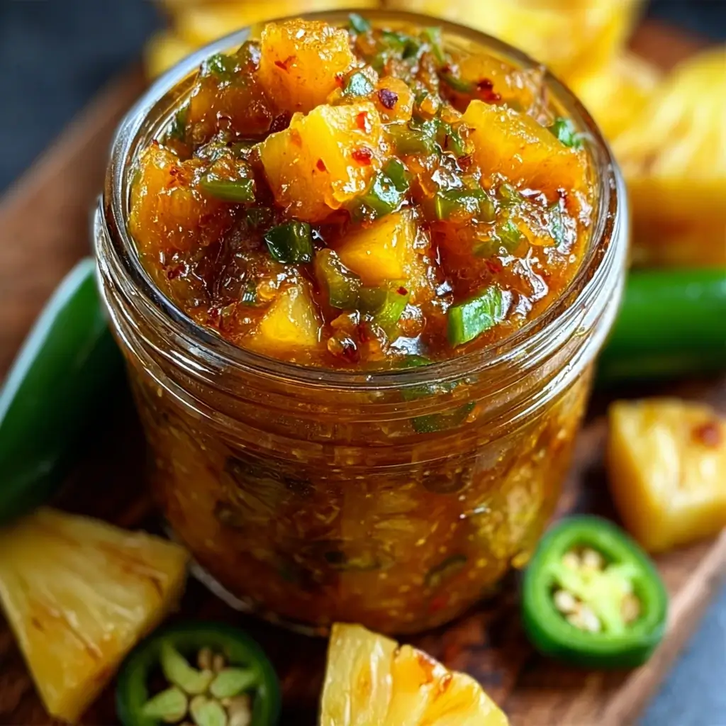 Spicy Pineapple Jalapeño Chutney