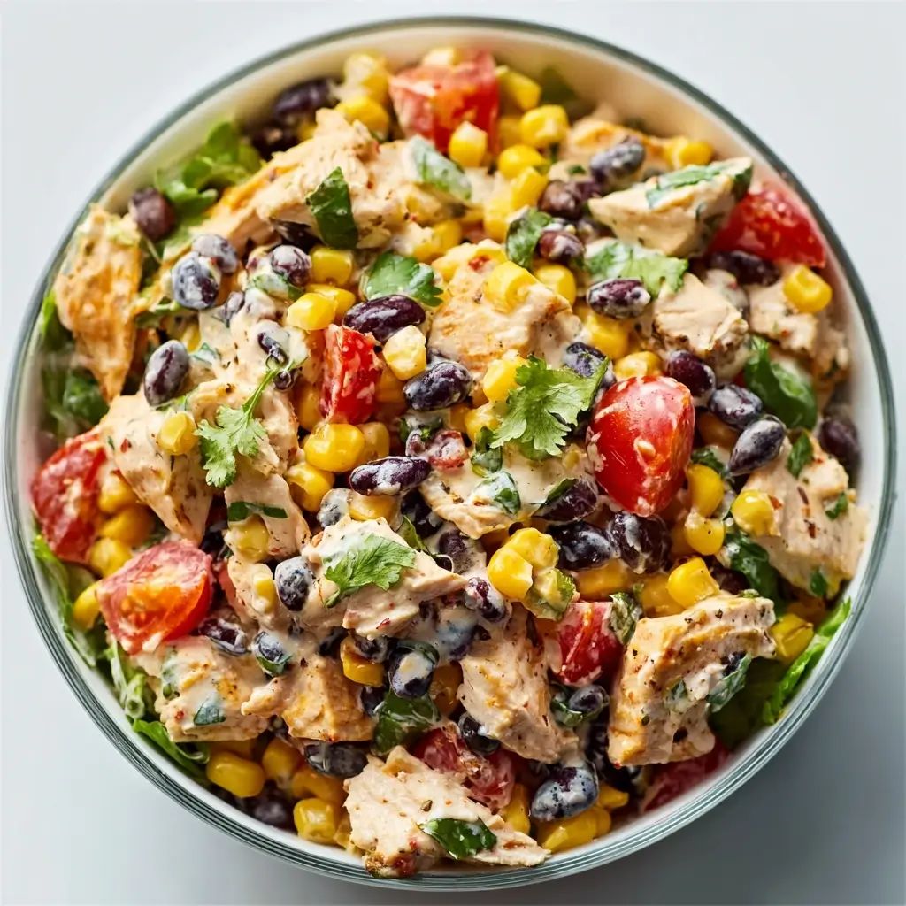 Zesty Southwest Chicken Salad Recipe