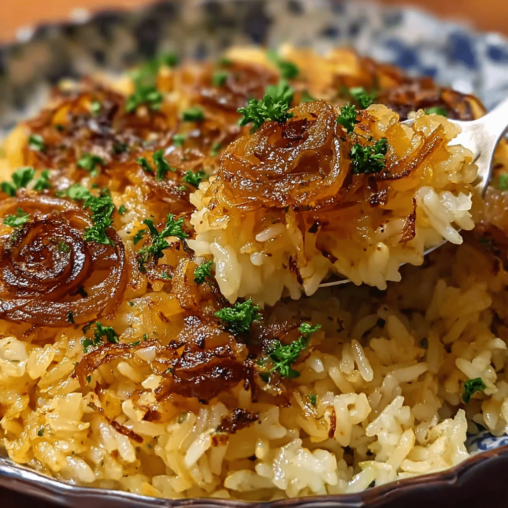 French Onion Butter Rice