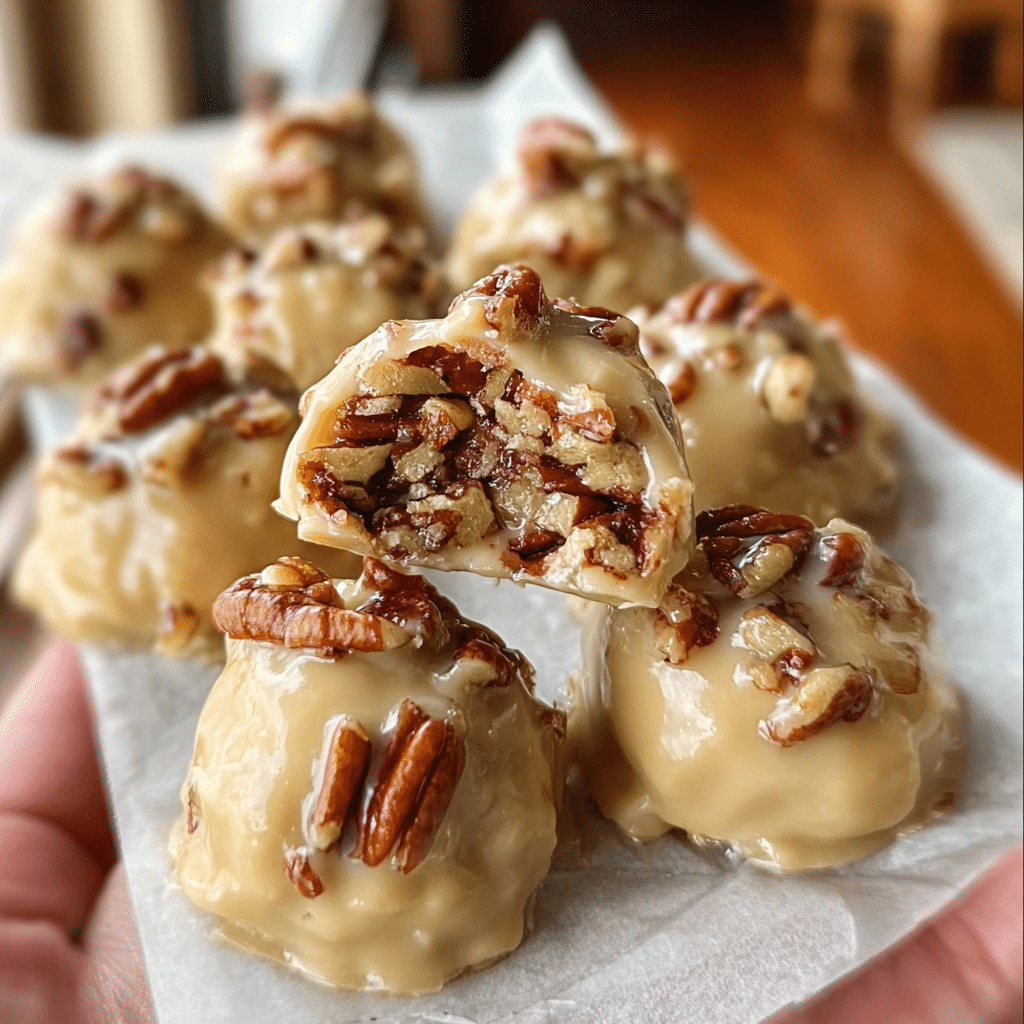 Vanilla Pecan Pralines