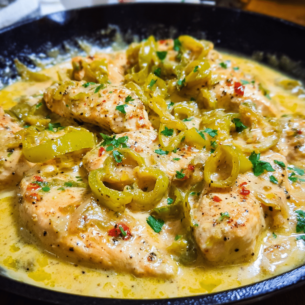 Creamy Pepperoncini Chicken