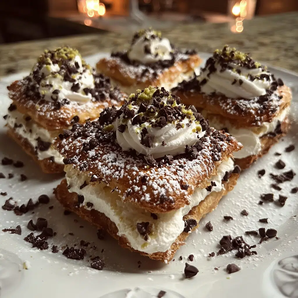Classic Cannoli Squares