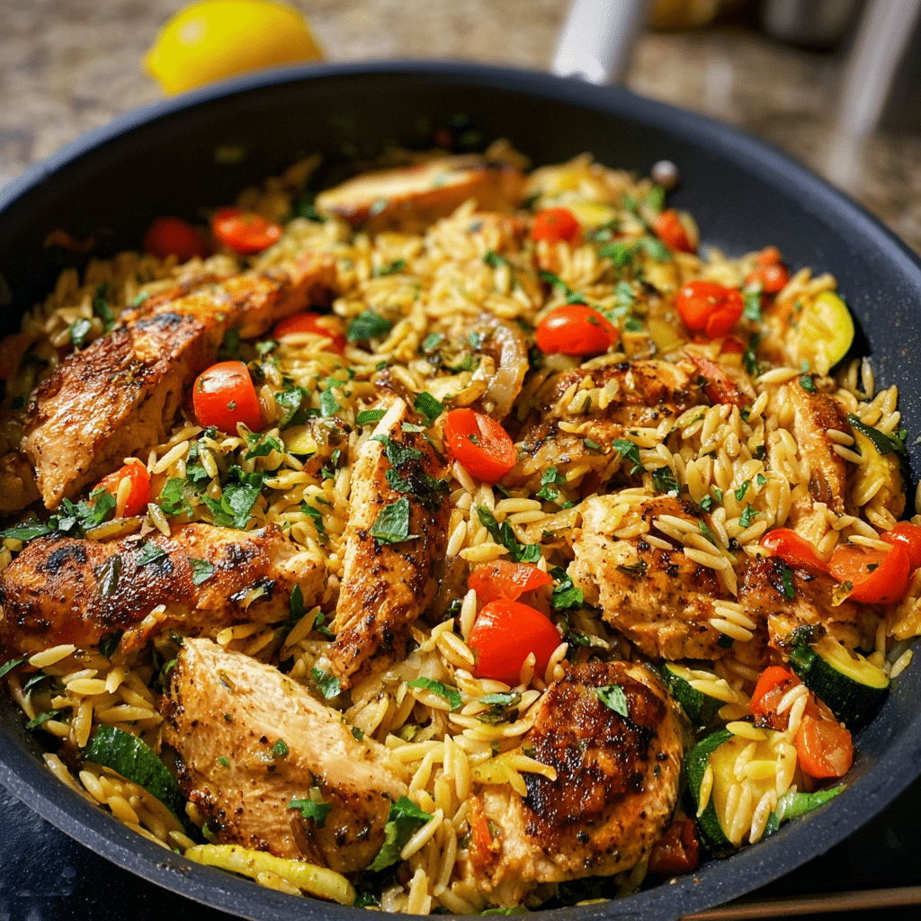 Chicken Orzo