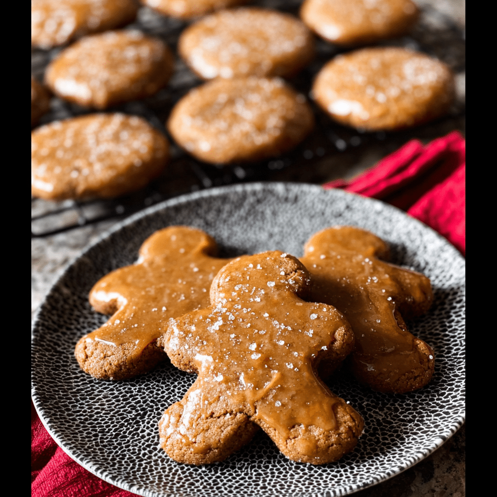 Chewy Gingerbread Man Cookies