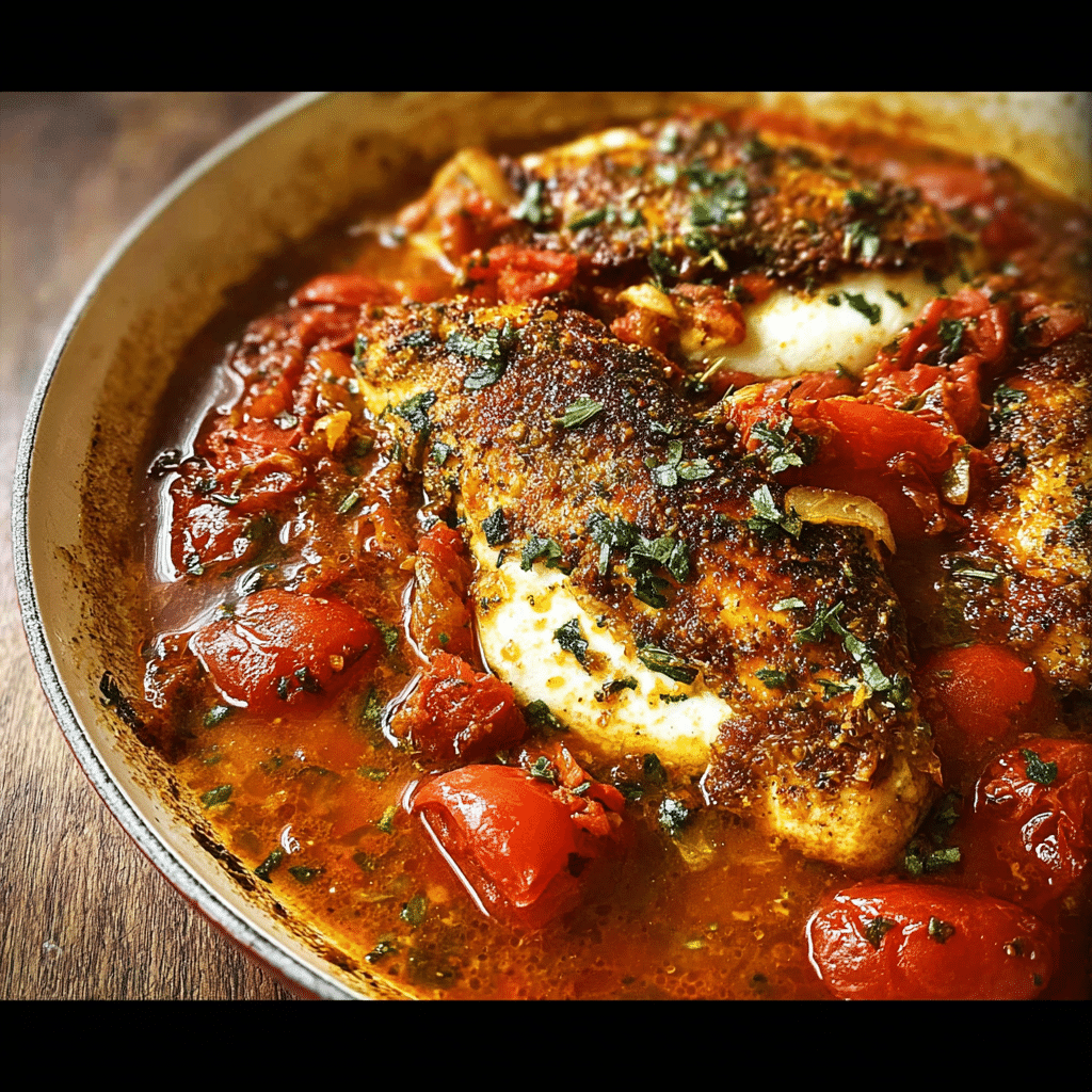 Garlic Tomato Chicken