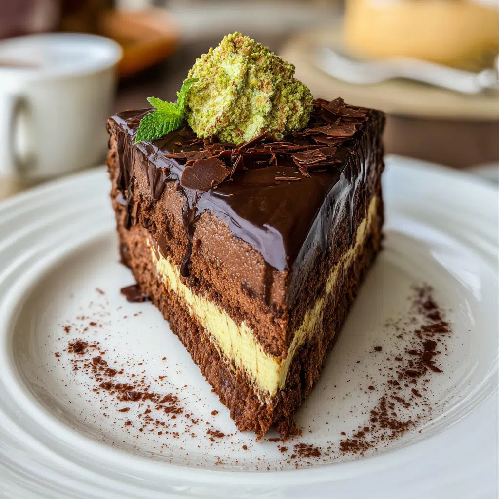 Dubai Chocolate Cake