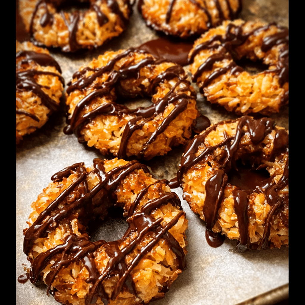 Homemade Samoas Cookies Recipe