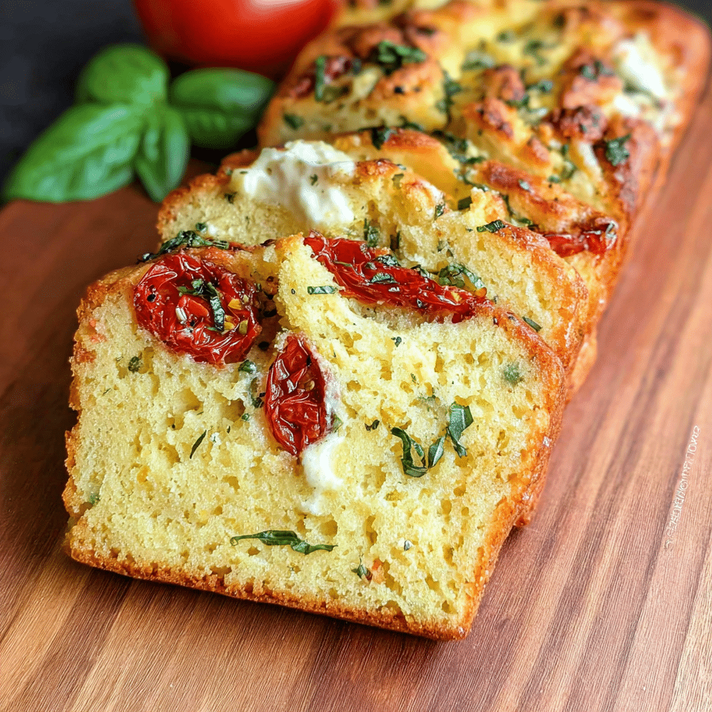 Caprese Quick Bread Recipe