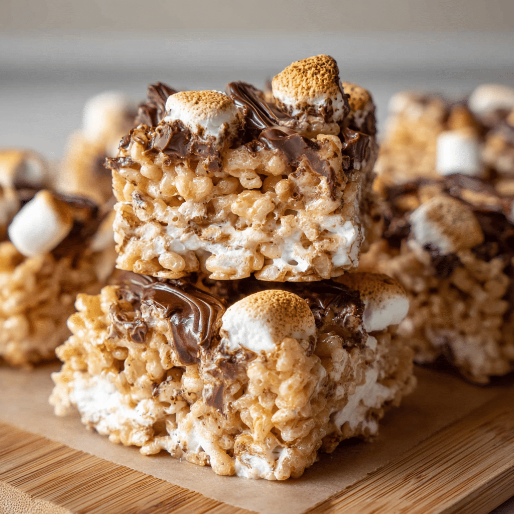 S'mores Rice Krispies Treats