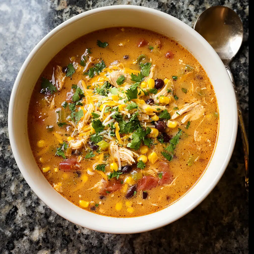 Chicken taco soup