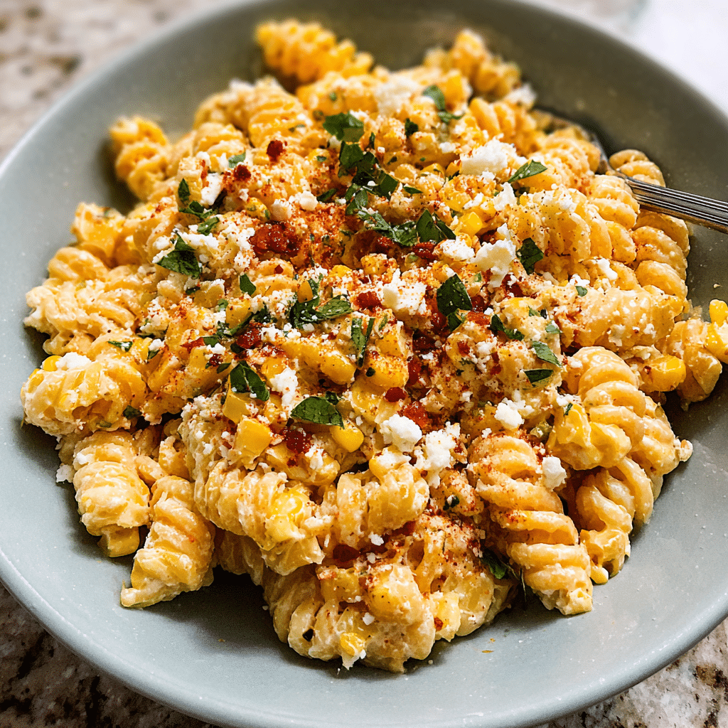 Mexican Street Corn Pasta Salad