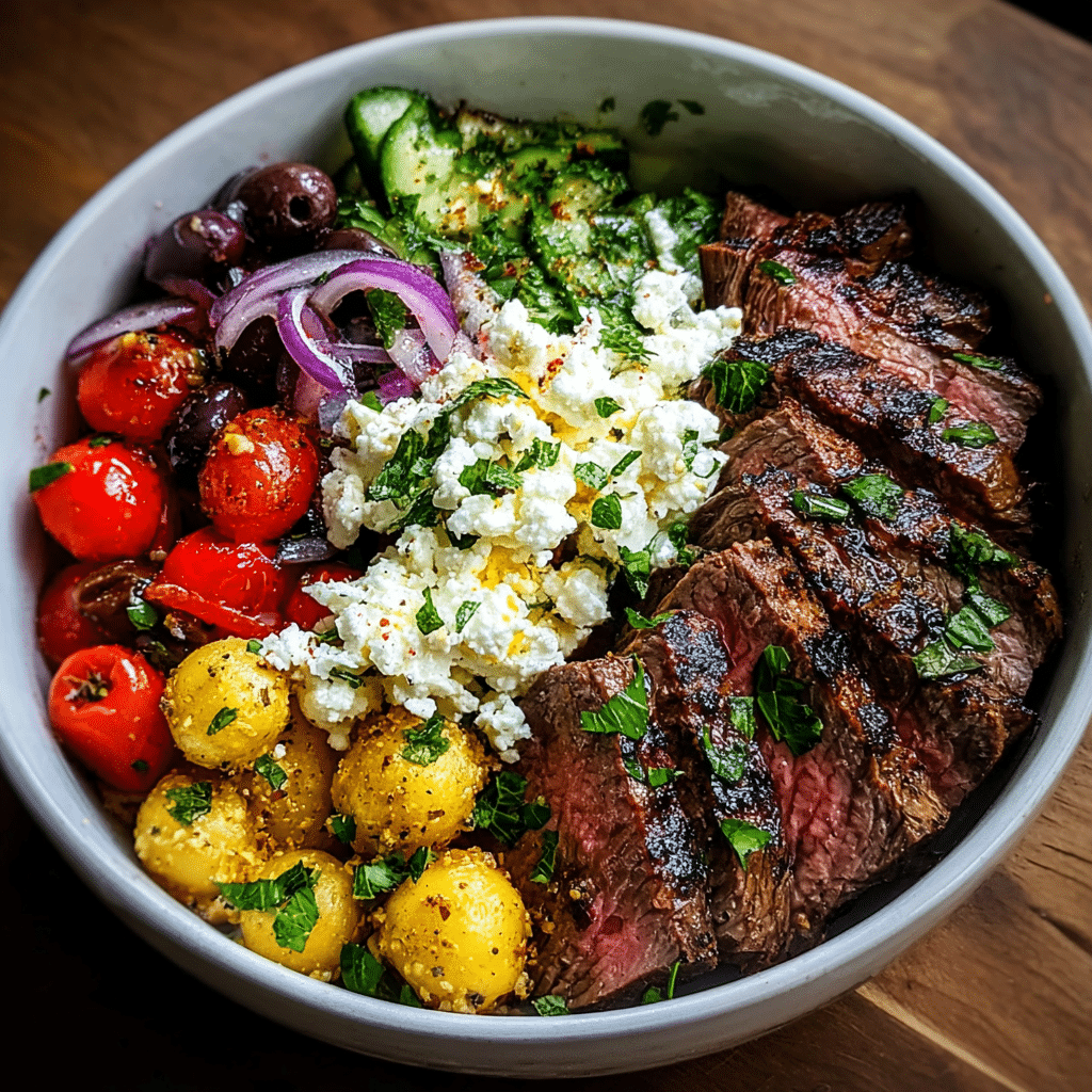 Mediterranean Steak Bowl