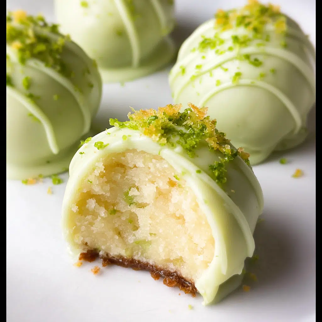 Key Lime Cake Truffles