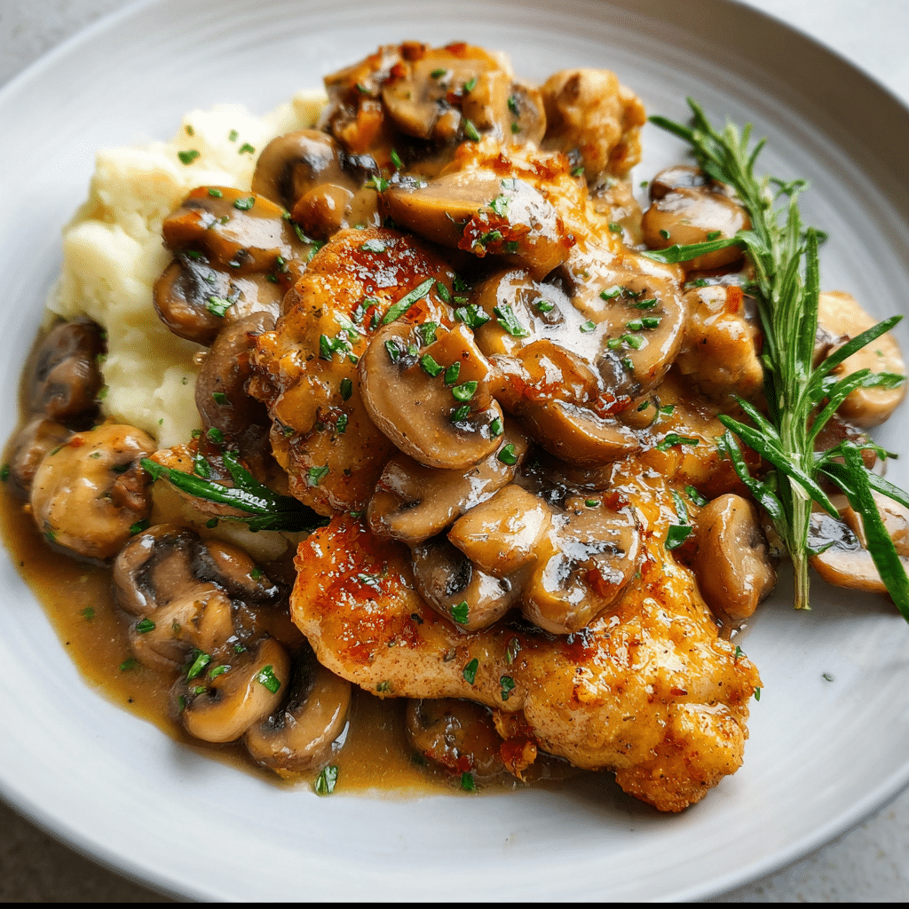 Mushroom Chicken Recipe