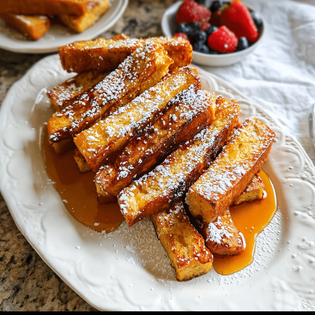 Homemade French Toast Sticks
