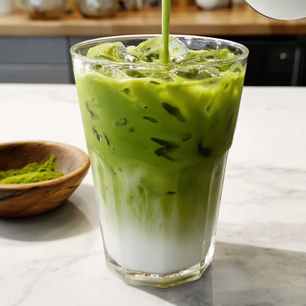 Iced Matcha Latte