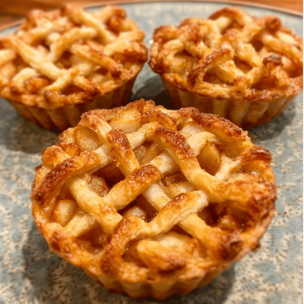 muffin tin mini apple pies