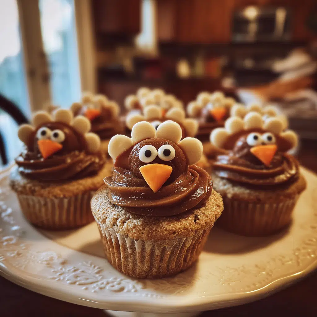 Thanksgiving Turkey Cupcakes