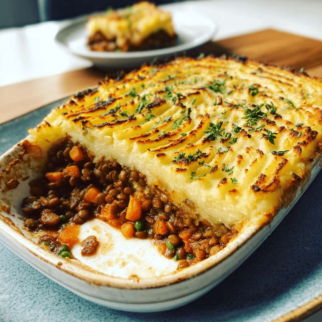 Vegan Lentil Shepherd's Pie