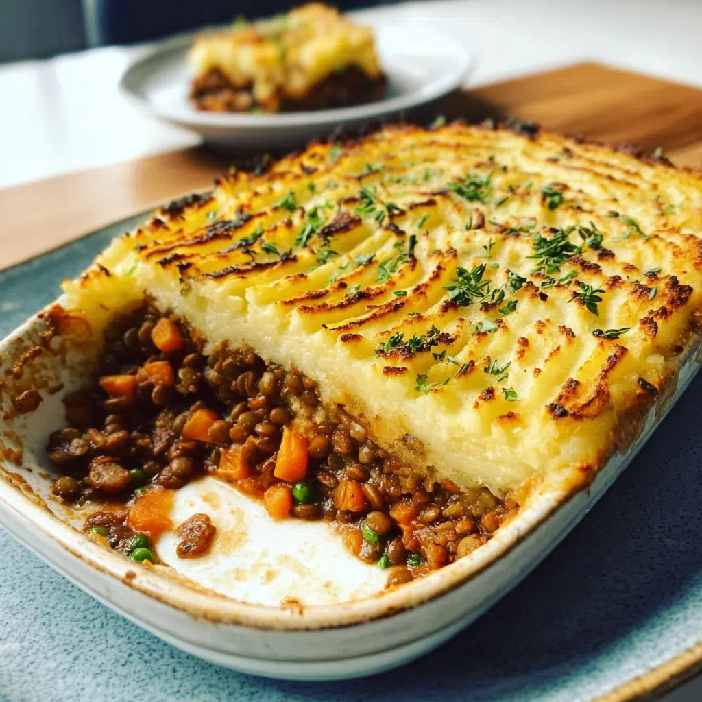 Vegan Lentil Shepherd's Pie