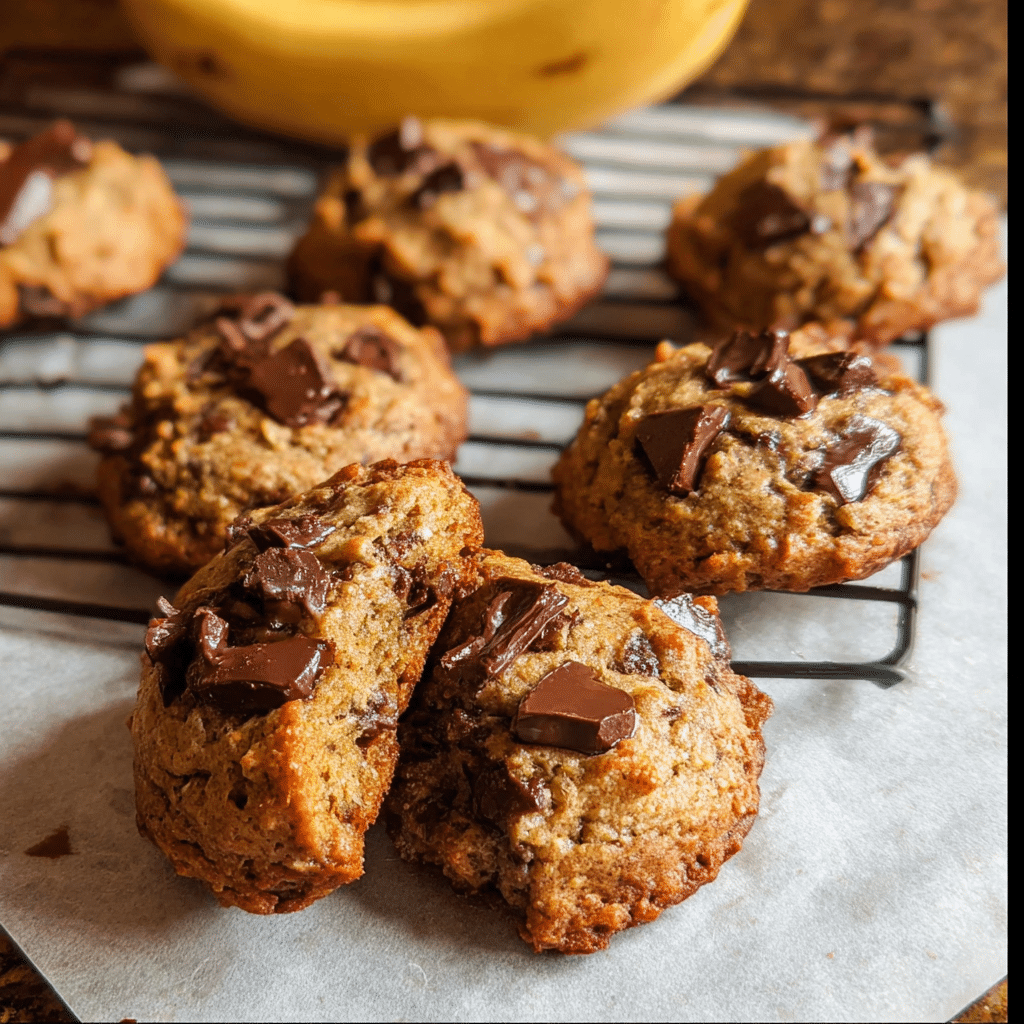 Banana Bread Protein Cookies