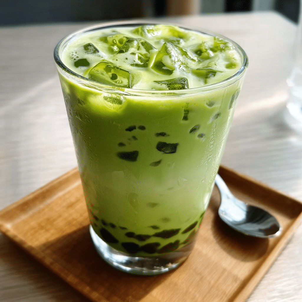Iced Matcha Latte
