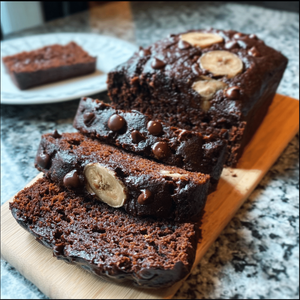 Chocolate Protein Banana Bread
