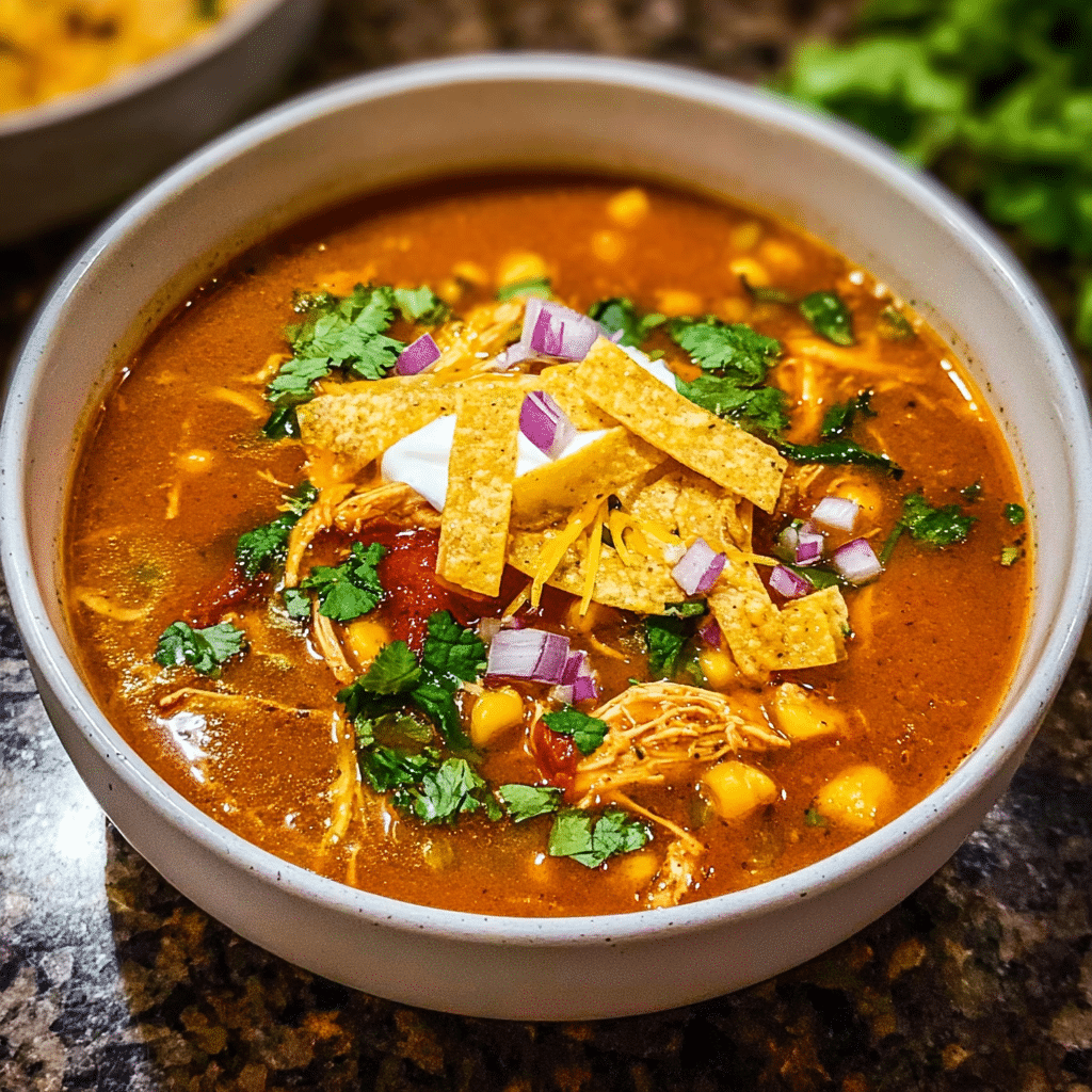 Chili's Chicken Enchilada Soup