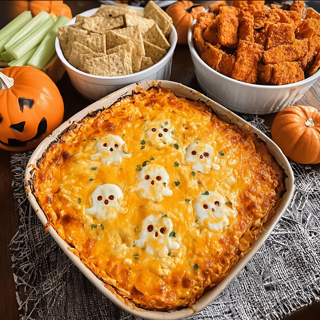 Halloween Buffalo Dip