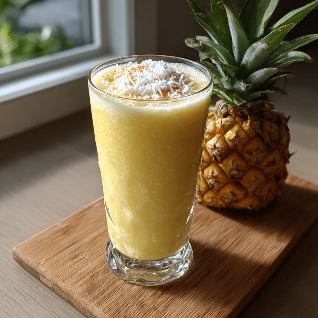 Pineapple Coconut Smoothie