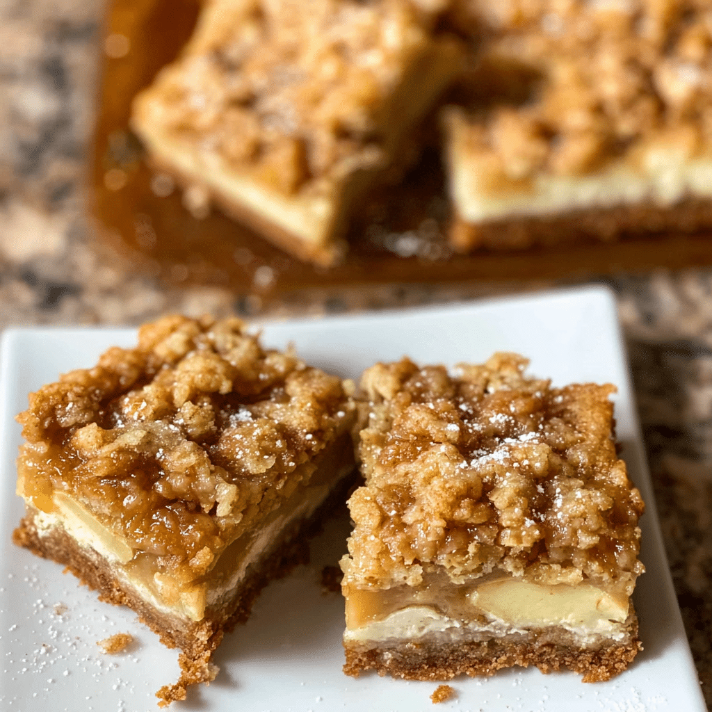 Apple Crisp Bars