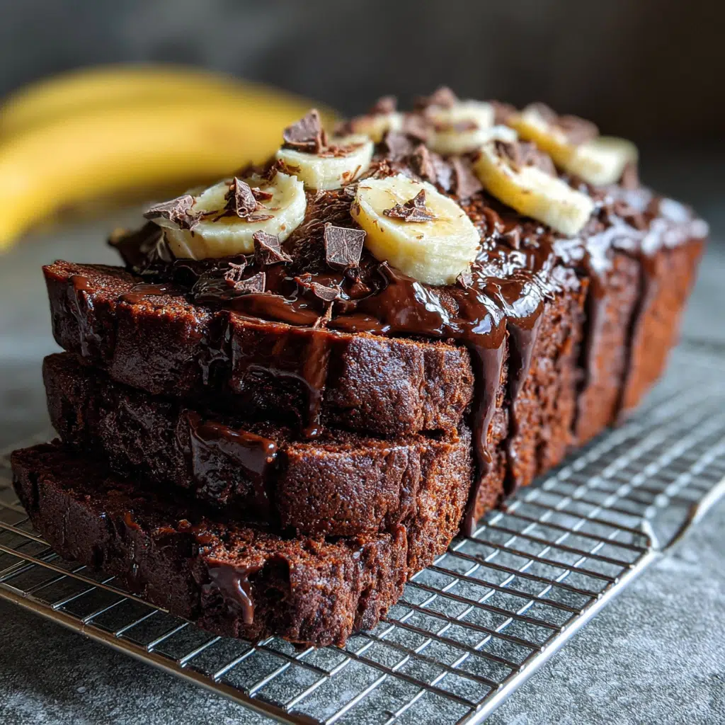 Chocolate protein banana bread