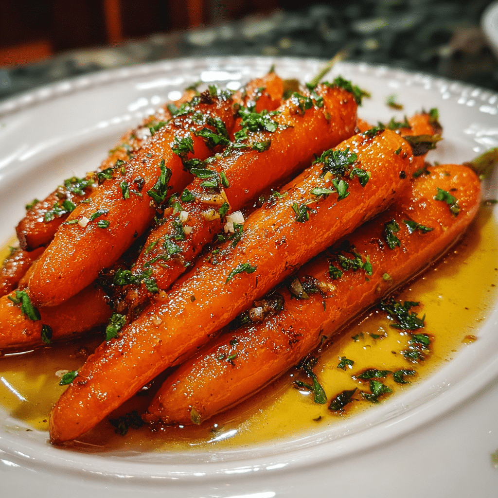 Glazed carrots