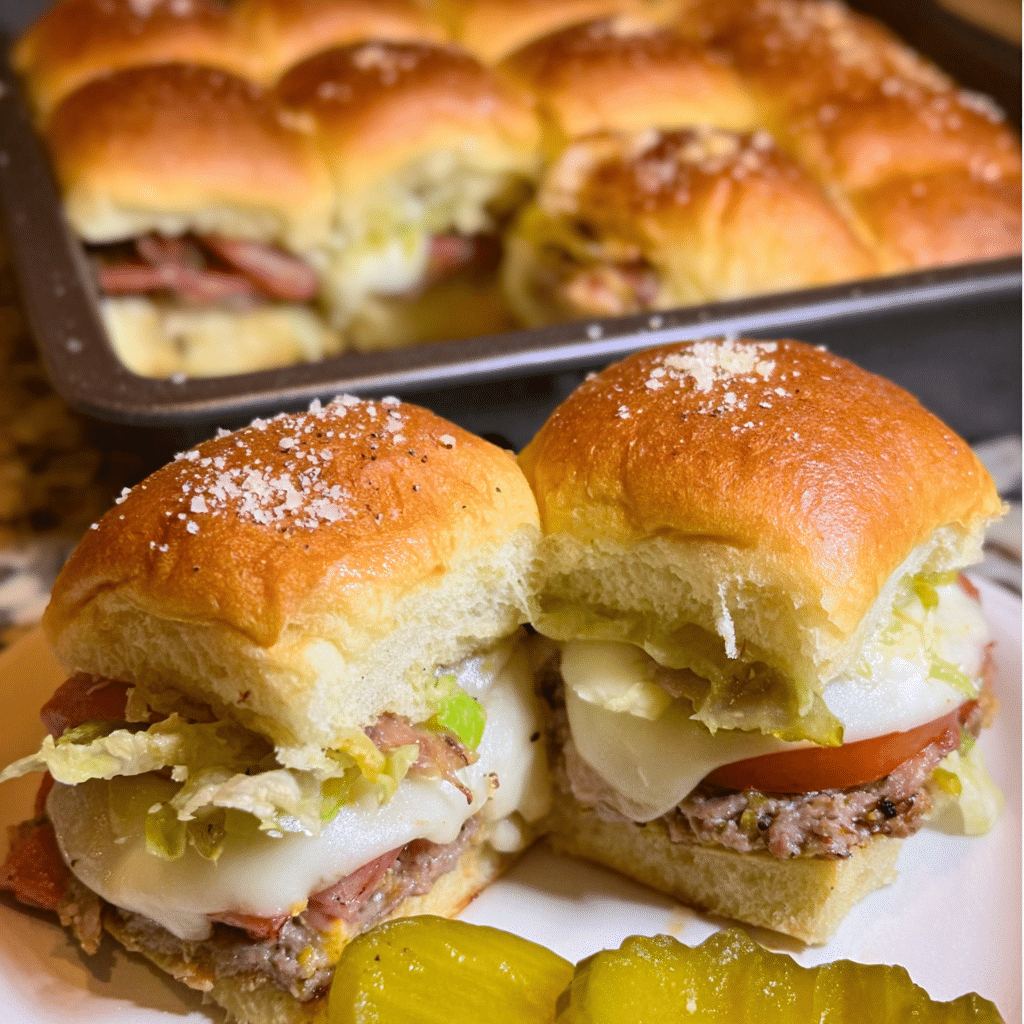 Hot Italian Sub Sliders Recipe