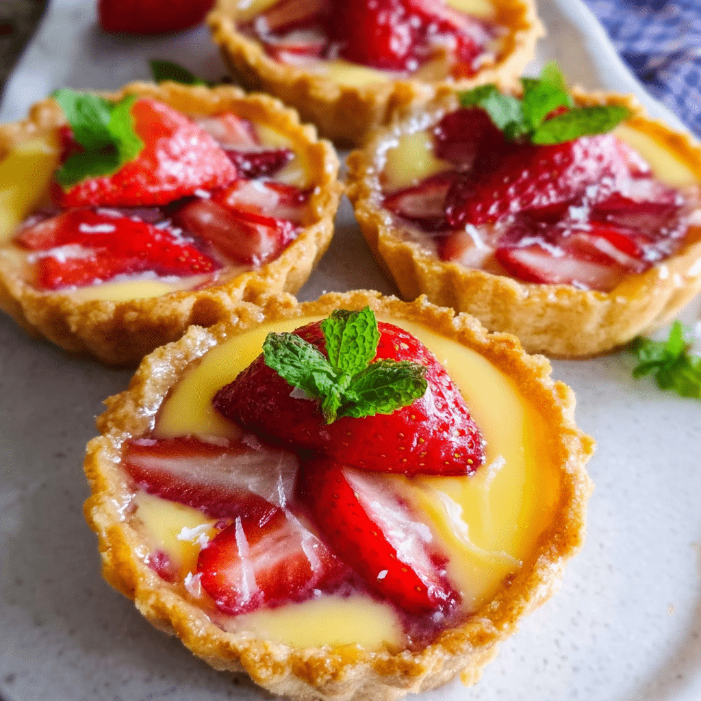 Strawberry Honey Custard Tarts: Ultimate 5-Step Recipe Guide