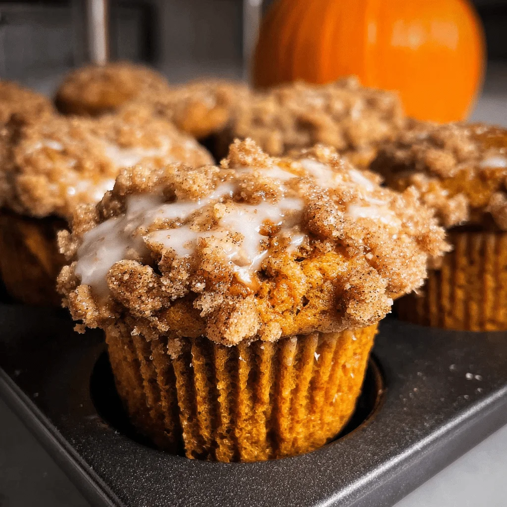 Pumpkin Streusel Muffins