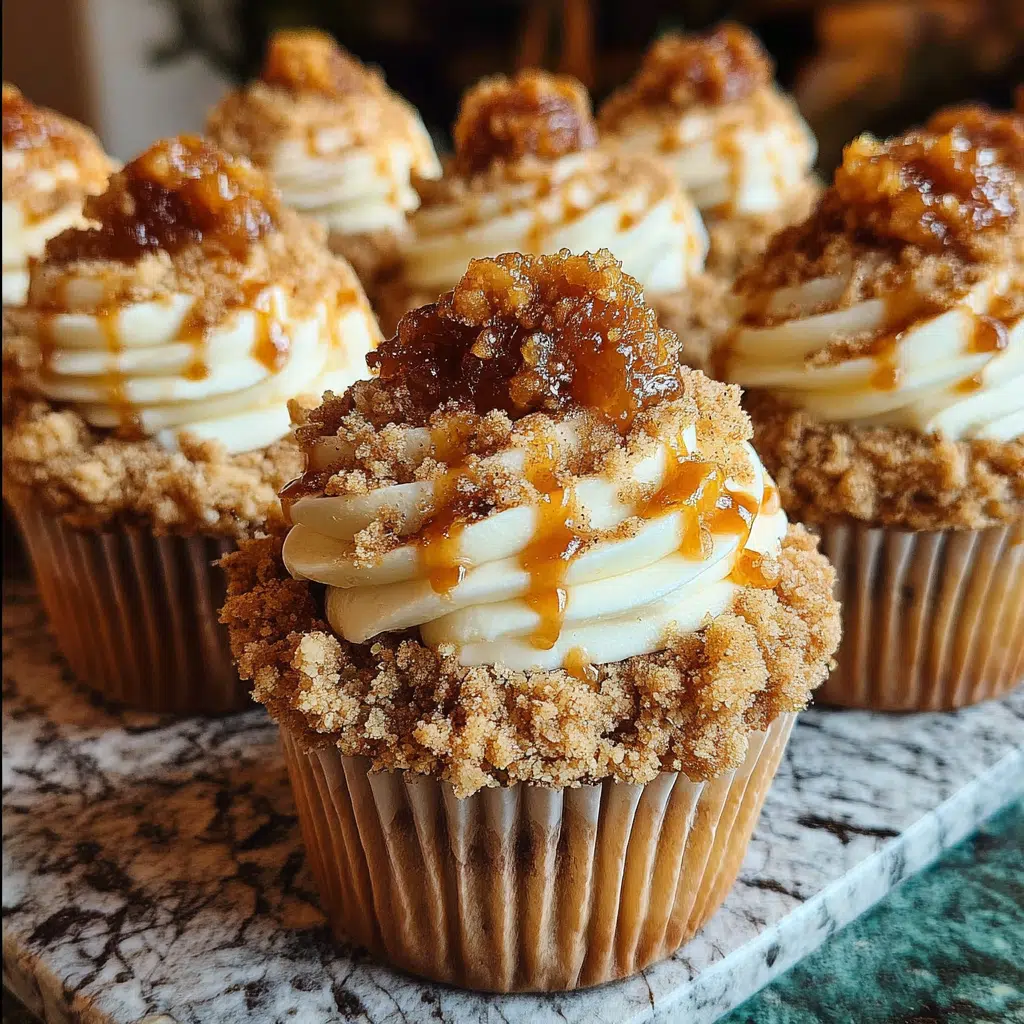 Apple Crumble Cupcakes